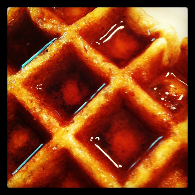 The love of waffles