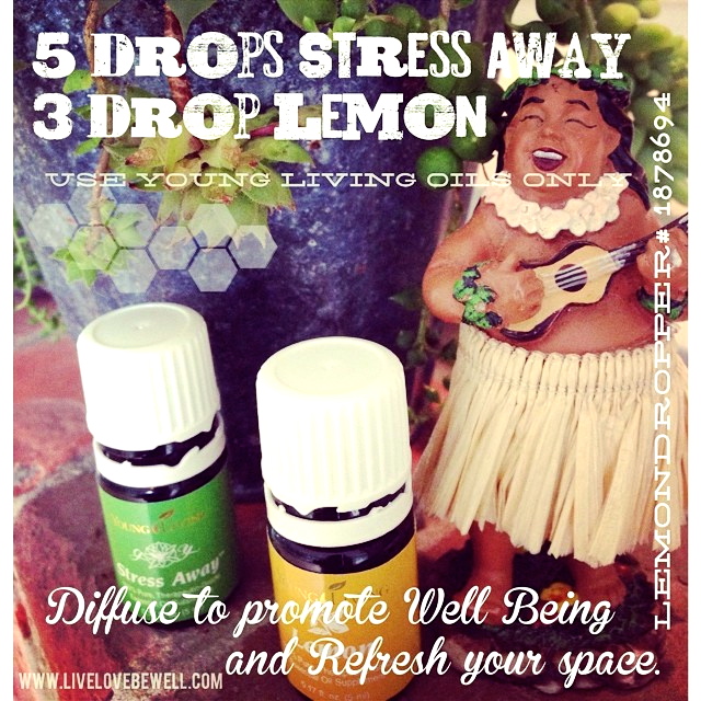 Having a stressful day? This is a great recipe for your diffuser.