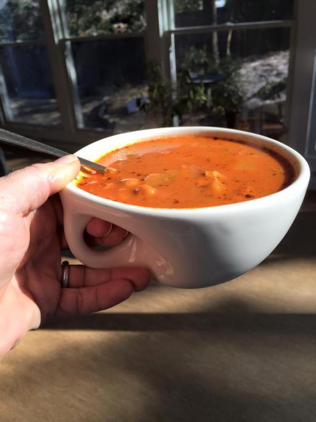 You can make this completely vegetarian or add the cottage cheese… Either way it is delish! 